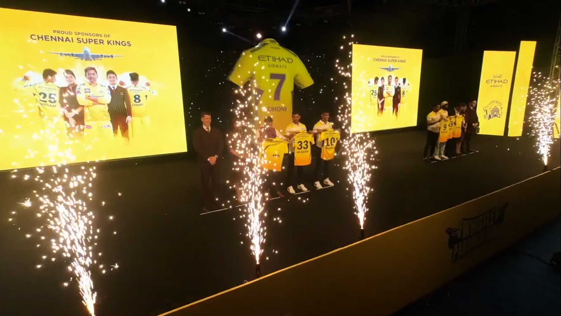 CSK Jersey Launch