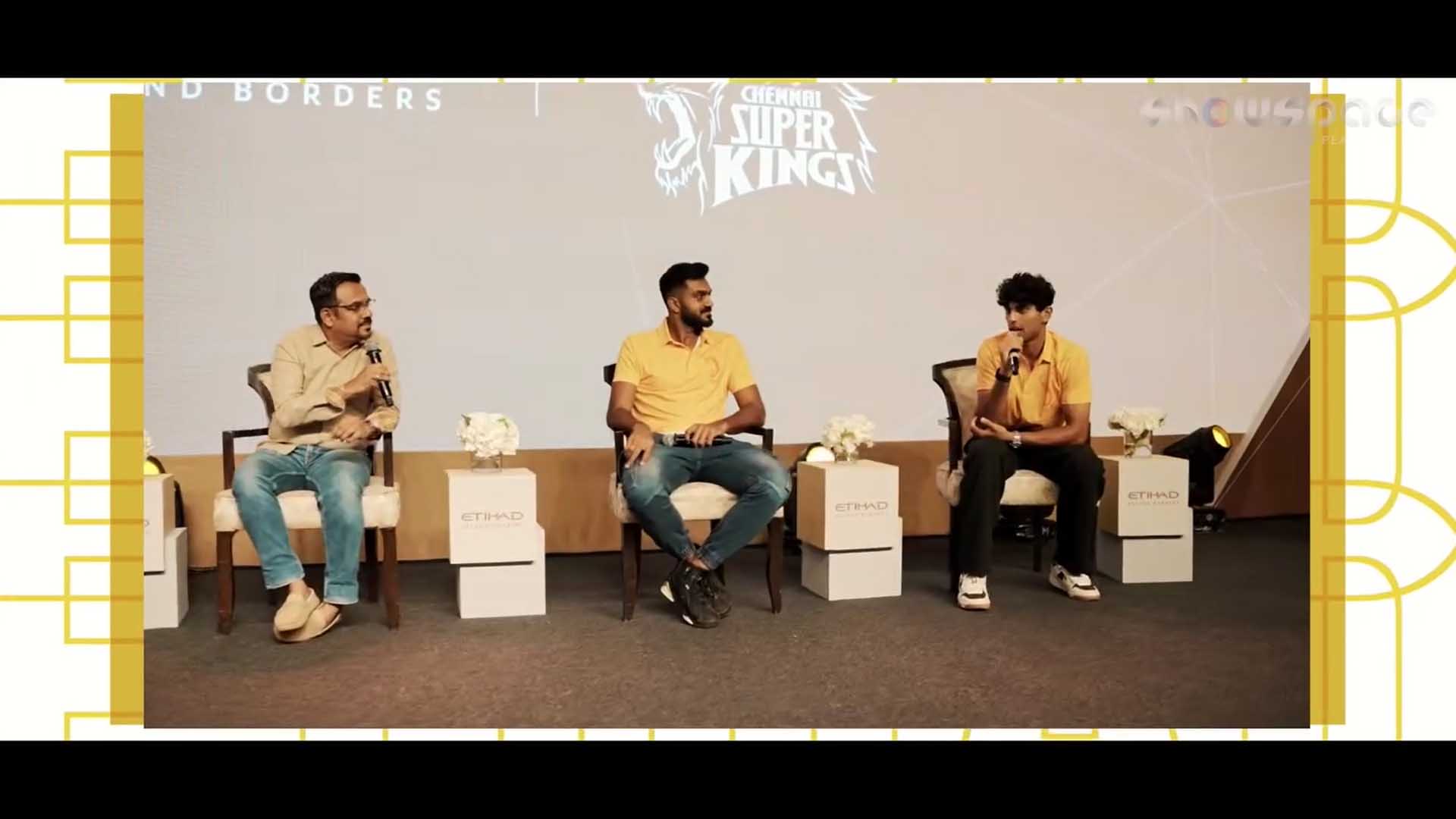 CSK x Etihad Meet & Greet 2025